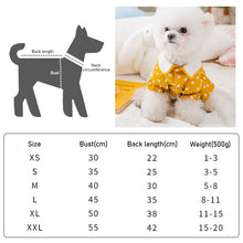 Load image into Gallery viewer, Spring Summer Cat Princess Dress Pet Sunflower Crossbody Bag Skirts Pet Clothes Comfortable Soft Puppuy Dogs Cats Dress Pet Clothes

