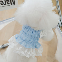 Load image into Gallery viewer, Spring Summer Cat Princess Dress Pet Lace Skirts Pet Clothes Comfortable Soft Puppuy Dogs Cats Dress Pet Clothes
