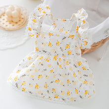 Load image into Gallery viewer, Spring Summer Cat Princess Dress Pet Floral Skirts Pet Clothes Comfortable Soft Puppuy Dogs Cats Dress Pet Clothes
