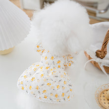 Load image into Gallery viewer, Spring Summer Cat Princess Dress Pet Floral Skirts Pet Clothes Comfortable Soft Puppuy Dogs Cats Dress Pet Clothes
