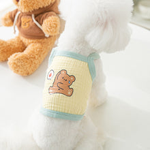 Load image into Gallery viewer, Summer Pet Dog Vests Sleeveless T-shirts Cartoon Pattern Clothes For Dogs Or Cats Puppy Pet shirt Cute Summer Pets Products
