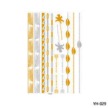 Load image into Gallery viewer, Hot Stamping Waterproof Tattoo Stickers Temporary Body Art Creative Tattoo Sticker Dream Catcher Wings Men Full Skull Totem Tattoo
