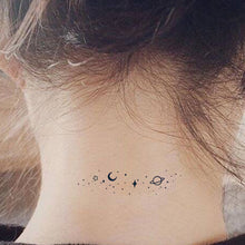 Load image into Gallery viewer, Herbal Tattoo Stickers Cute Cat Cartoon Men and Women Waterproof Durable Sexy Collarbone Arm Not Reflective Tattoo Sticker
