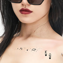 Load image into Gallery viewer, Herbal Tattoo Stickers Cute Cat Cartoon Men and Women Waterproof Durable Sexy Collarbone Arm Not Reflective Tattoo Sticker

