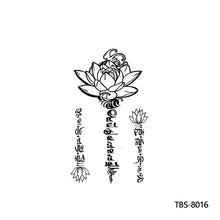 Load image into Gallery viewer, Totem Big Flower Arm Half Arm Sleeve Waterproof Tattoo Stickers Stickers Big Flower Arm Tattoo Stickers Totem Tattoo Stickers
