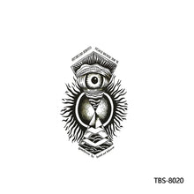 Load image into Gallery viewer, Totem Big Flower Arm Half Arm Sleeve Waterproof Tattoo Stickers Stickers Big Flower Arm Tattoo Stickers Totem Tattoo Stickers
