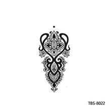 Load image into Gallery viewer, Totem Big Flower Arm Half Arm Sleeve Waterproof Tattoo Stickers Stickers Big Flower Arm Tattoo Stickers Totem Tattoo Stickers
