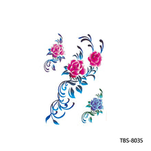 Load image into Gallery viewer, Totem Big Flower Arm Half Arm Sleeve Waterproof Tattoo Stickers Stickers Big Flower Arm Tattoo Stickers Totem Tattoo Stickers
