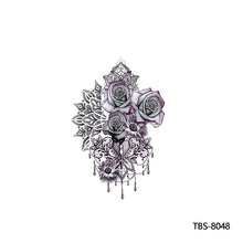 Load image into Gallery viewer, Totem Big Flower Arm Half Arm Sleeve Waterproof Tattoo Stickers Stickers Big Flower Arm Tattoo Stickers Totem Tattoo Stickers
