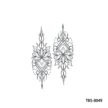 Load image into Gallery viewer, Totem Big Flower Arm Half Arm Sleeve Waterproof Tattoo Stickers Stickers Big Flower Arm Tattoo Stickers Totem Tattoo Stickers
