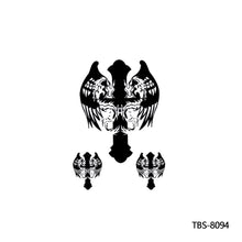 Load image into Gallery viewer, Arm Sleeve Tattoo Waterproof Temporary Body Art Creative Tattoo Sticker Lion Wild Wolf Tiger Men Full Skull Totem Tattoo Stickers
