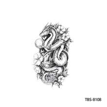Load image into Gallery viewer, Arm Sleeve Tattoo Waterproof Temporary Body Art Creative Tattoo Sticker Lion Wild Wolf Tiger Men Full Skull Totem Tattoo Stickers
