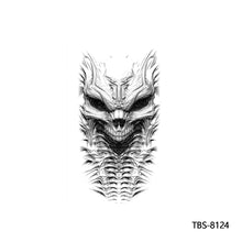 Load image into Gallery viewer, Arm Sleeve Tattoo Waterproof Temporary Body Art Creative Tattoo Sticker Lion Wild Wolf Tiger Men Full Skull Totem Tattoo Stickers
