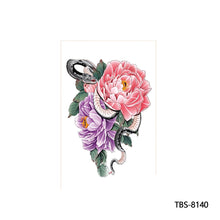 Load image into Gallery viewer, Arm Sleeve Tattoo Waterproof Temporary Body Art Creative Tattoo Sticker Rose Colorful Men Full Skull Totem Tattoo Stickers
