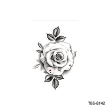 Load image into Gallery viewer, Arm Sleeve Tattoo Waterproof Temporary Body Art Creative Tattoo Sticker Rose Colorful Men Full Skull Totem Tattoo Stickers
