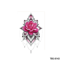 Load image into Gallery viewer, Arm Sleeve Tattoo Waterproof Temporary Body Art Creative Tattoo Sticker Rose Colorful Men Full Skull Totem Tattoo Stickers
