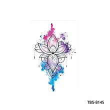 Load image into Gallery viewer, Arm Sleeve Tattoo Waterproof Temporary Body Art Creative Tattoo Sticker Rose Colorful Men Full Skull Totem Tattoo Stickers
