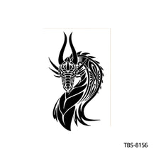 Load image into Gallery viewer, Arm Sleeve Tattoo Waterproof Temporary Body Art Creative Tattoo Sticker Rose Colorful Men Full Skull Totem Tattoo Stickers

