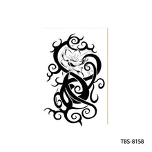 Load image into Gallery viewer, Arm Sleeve Tattoo Waterproof Temporary Body Art Creative Tattoo Sticker Rose Colorful Men Full Skull Totem Tattoo Stickers
