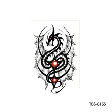 Load image into Gallery viewer, Arm Sleeve Tattoo Waterproof Temporary Body Art Creative Tattoo Sticker Rose Colorful Men Full Skull Totem Tattoo Stickers
