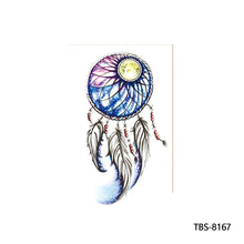 Load image into Gallery viewer, Arm Sleeve Tattoo Waterproof Temporary Body Art Creative Tattoo Sticker Rose Colorful Men Full Skull Totem Tattoo Stickers

