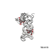 Load image into Gallery viewer, Creative Arm Sleeve Tattoo Temporary Body Art Tattoo Sticker Waterproof Rose Colorful Men Full Skull Totem Tattoo Stickers
