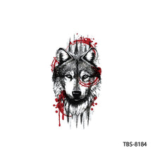 Load image into Gallery viewer, Creative Arm Sleeve Tattoo Temporary Body Art Tattoo Sticker Waterproof Rose Colorful Men Full Skull Totem Tattoo Stickers
