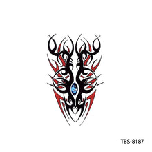 Load image into Gallery viewer, Creative Arm Sleeve Tattoo Temporary Body Art Tattoo Sticker Waterproof Rose Colorful Men Full Skull Totem Tattoo Stickers
