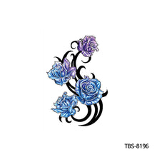Load image into Gallery viewer, Creative Arm Sleeve Tattoo Temporary Body Art Tattoo Sticker Waterproof Rose Colorful Men Full Skull Totem Tattoo Stickers
