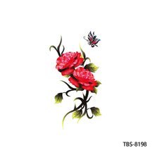 Load image into Gallery viewer, Creative Arm Sleeve Tattoo Temporary Body Art Tattoo Sticker Waterproof Rose Colorful Men Full Skull Totem Tattoo Stickers
