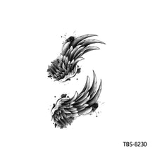 Load image into Gallery viewer, Flower Arm Tattoo Stickers Animal Simulation Tattoo Stickers Men Lion Wild Wolf Tiger Full Skull Totem Tattoo Stickers
