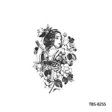 Load image into Gallery viewer, Creative Flower Arm Tattoo Stickers Animal Simulation Tattoo Stickers Men Lion Wild Wolf Tiger Full Skull Totem Tattoo Stickers
