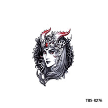 Load image into Gallery viewer, Creative Flower Arm Tattoo Stickers Animal Simulation Tattoo Stickers Men Lion Wild Wolf Tiger Full Skull Totem Tattoo Stickers
