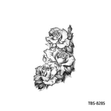Load image into Gallery viewer, Creative Flower Arm Tattoo Stickers Animal Simulation Tattoo Stickers Men Lion Wild Wolf Tiger Full Skull Totem Tattoo Stickers
