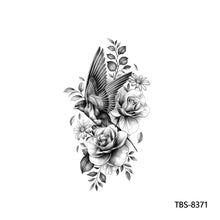 Load image into Gallery viewer, Fashion Arm Half Tattoo Stickers Totem Big Flower Men Creative Snake Lion Tiger Women Full Skull Totem Tattoo Stickers
