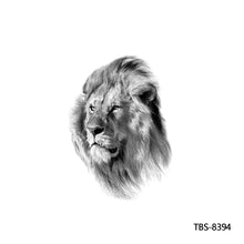 Load image into Gallery viewer, Fashion Arm Half Tattoo Stickers Totem Big Flower Men Creative Snake Lion Tiger Women Full Skull Totem Tattoo Stickers
