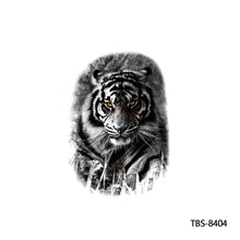 Load image into Gallery viewer, Fashion Arm Half Tattoo Stickers Totem Big Flower Men Creative Snake Lion Tiger Women Full Skull Totem Tattoo Stickers
