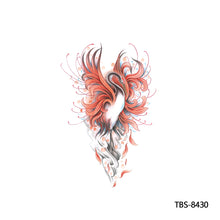 Load image into Gallery viewer, Totem Large Flower Arm Arabic Tattoo Sticker Men Creative Snake Angle Wolf Animal Women Full Skull Totem Tattoo Stickers
