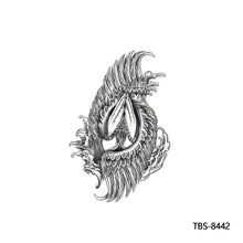 Load image into Gallery viewer, Totem Large Flower Arm Arabic Tattoo Sticker Men Creative Snake Angle Wolf Animal Women Full Skull Totem Tattoo Stickers
