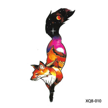 Load image into Gallery viewer, Small Full Arm Totem Tattoo Sticker Symbol Animal Skull Text Color Tattoo Sticker Men Fashion Women Totem Tattoo Stickers
