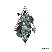 Load image into Gallery viewer, Small Full Arm Totem Tattoo Sticker Symbol Animal Skull Text Color Tattoo Sticker Men Fashion Women Totem Tattoo Stickers
