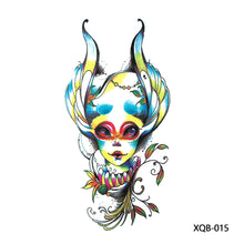 Load image into Gallery viewer, Small Full Arm Totem Tattoo Sticker Symbol Animal Skull Text Color Tattoo Sticker Men Fashion Women Totem Tattoo Stickers
