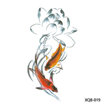 Load image into Gallery viewer, Small Full Arm Totem Tattoo Sticker Symbol Animal Skull Text Color Tattoo Sticker Men Fashion Women Totem Tattoo Stickers
