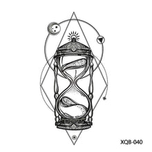 Load image into Gallery viewer, Small Full Arm Totem Tattoo Sticker Symbol Animal Skull Text Color Tattoo Sticker Men Fashion Women Totem Tattoo Stickers
