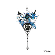 Load image into Gallery viewer, Small Full Symbol Arm Totem Tattoo Sticker Animal Skull Colorful Tattoo Sticker Men Fashion Women Totem Tattoo Stickers
