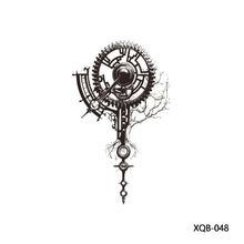 Load image into Gallery viewer, Small Full Symbol Arm Totem Tattoo Sticker Animal Skull Colorful Tattoo Sticker Men Fashion Women Totem Tattoo Stickers
