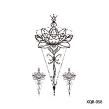 Load image into Gallery viewer, Small Full Symbol Arm Totem Tattoo Sticker Animal Skull Colorful Tattoo Sticker Men Fashion Women Totem Tattoo Stickers
