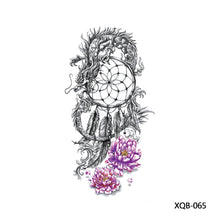 Load image into Gallery viewer, Small Full Symbol Arm Totem Tattoo Sticker Animal Skull Colorful Tattoo Sticker Men Fashion Women Totem Tattoo Stickers
