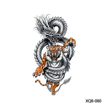 Load image into Gallery viewer, Small Full Symbol Arm Totem Tattoo Sticker Animal Skull Colorful Tattoo Sticker Men Fashion Women Totem Tattoo Stickers
