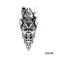 Load image into Gallery viewer, Animal Small Full Symbol Arm Totem Tattoo Sticker Skull Colorful Tattoo Sticker Men Creative Women Totem Tattoo Stickers
